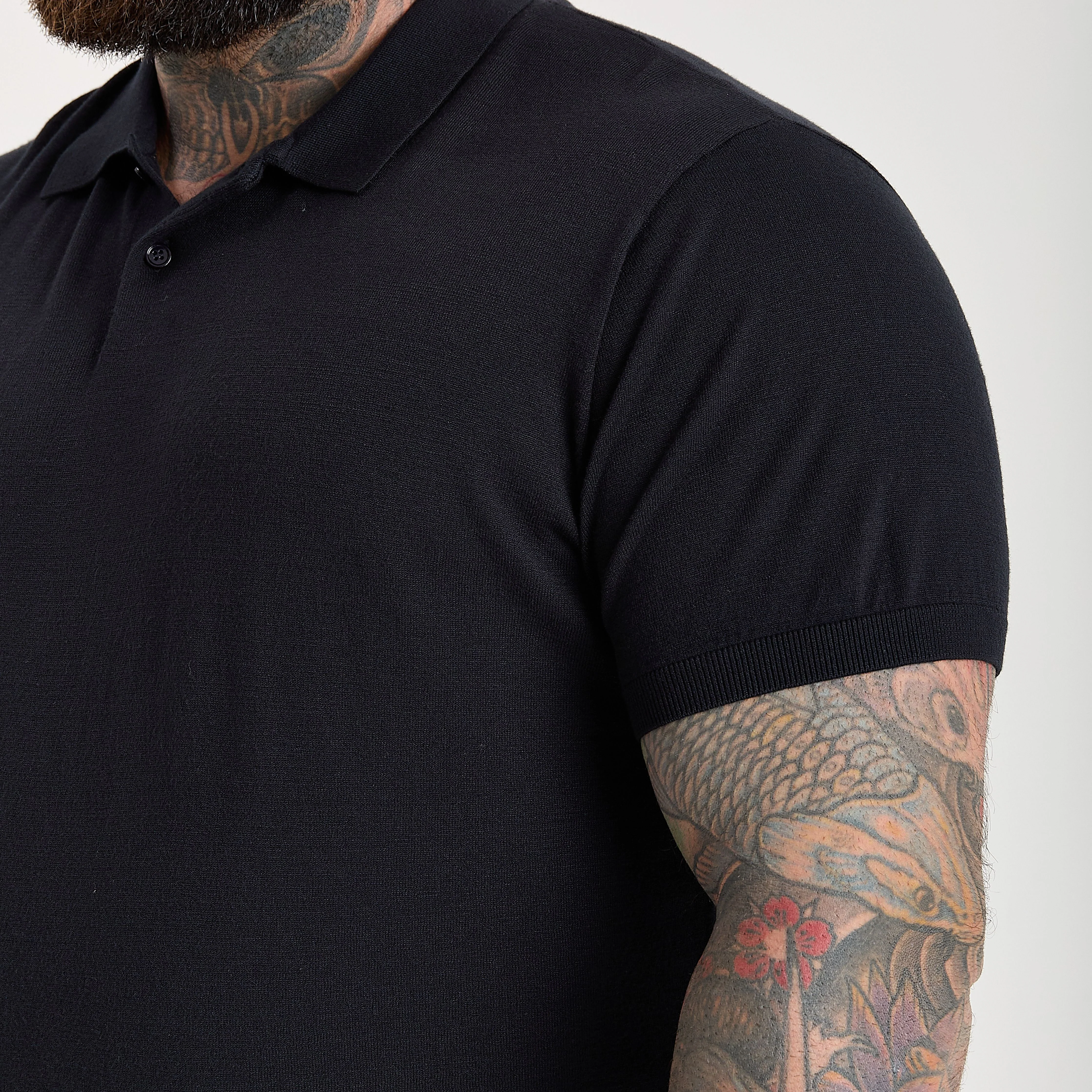 All Black Dress Polo Short Sleeve 3-Pack - Image 4