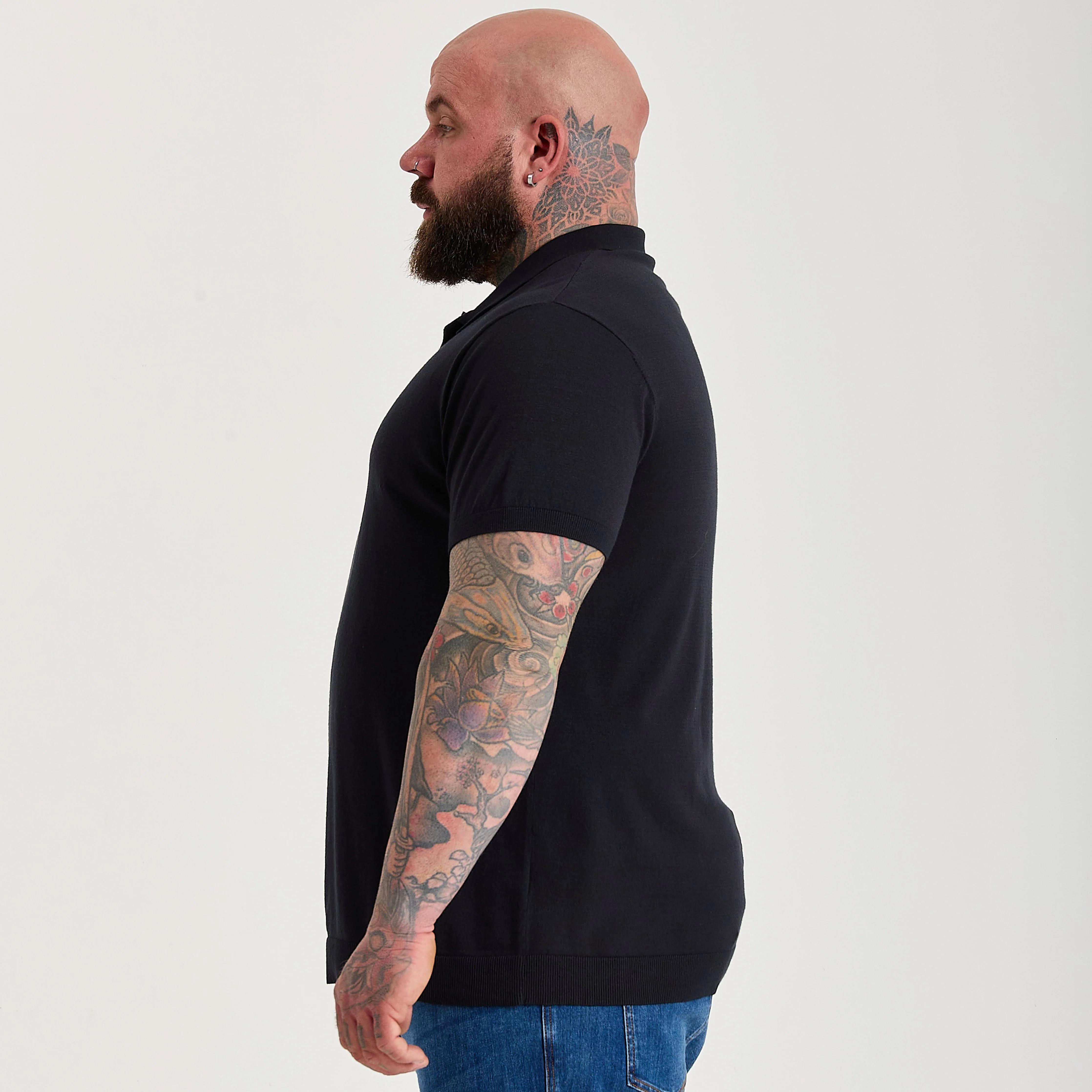 All Black Dress Polo Short Sleeve 3-Pack - Image 6