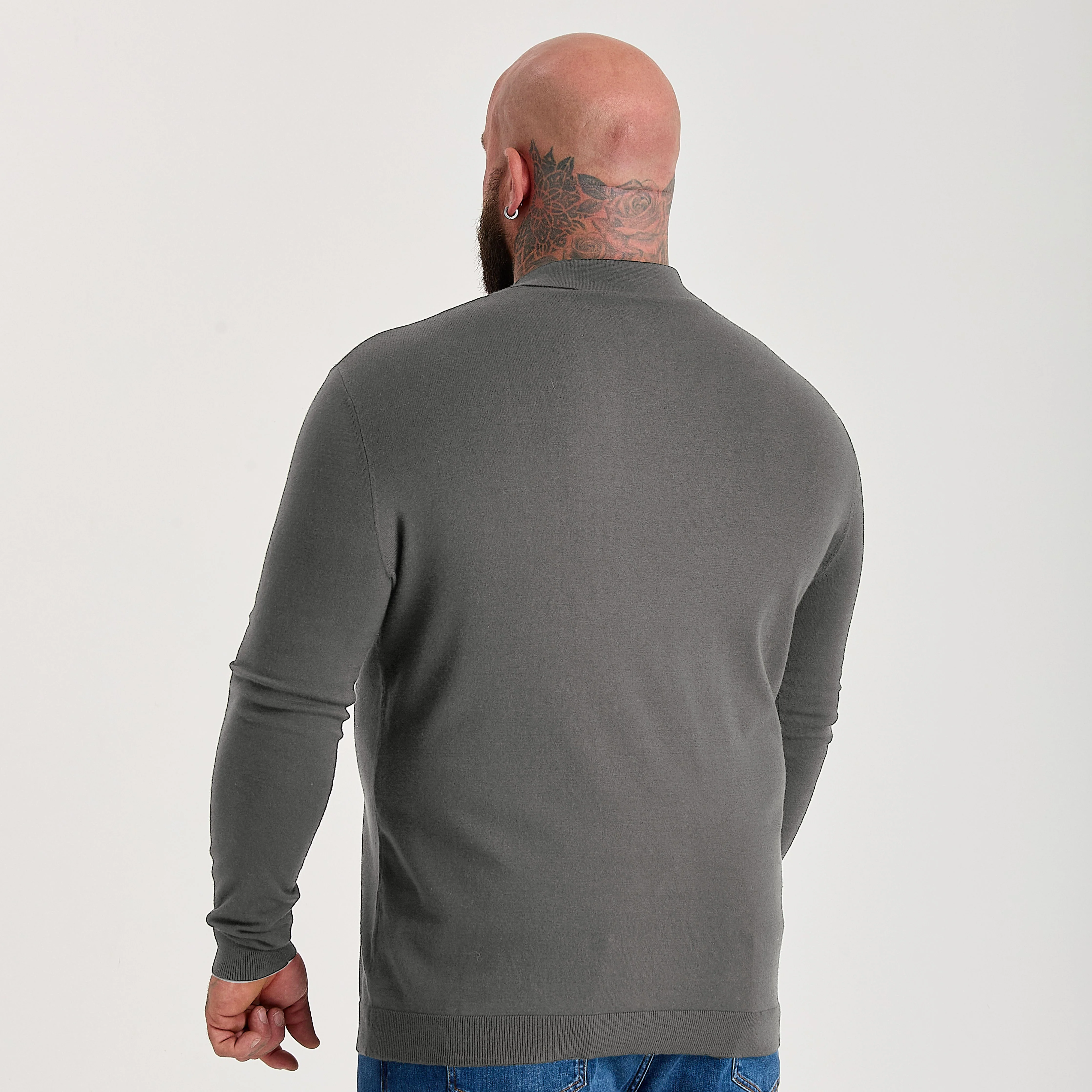 Carbon Dress Polo Long Sleeve - Image 4