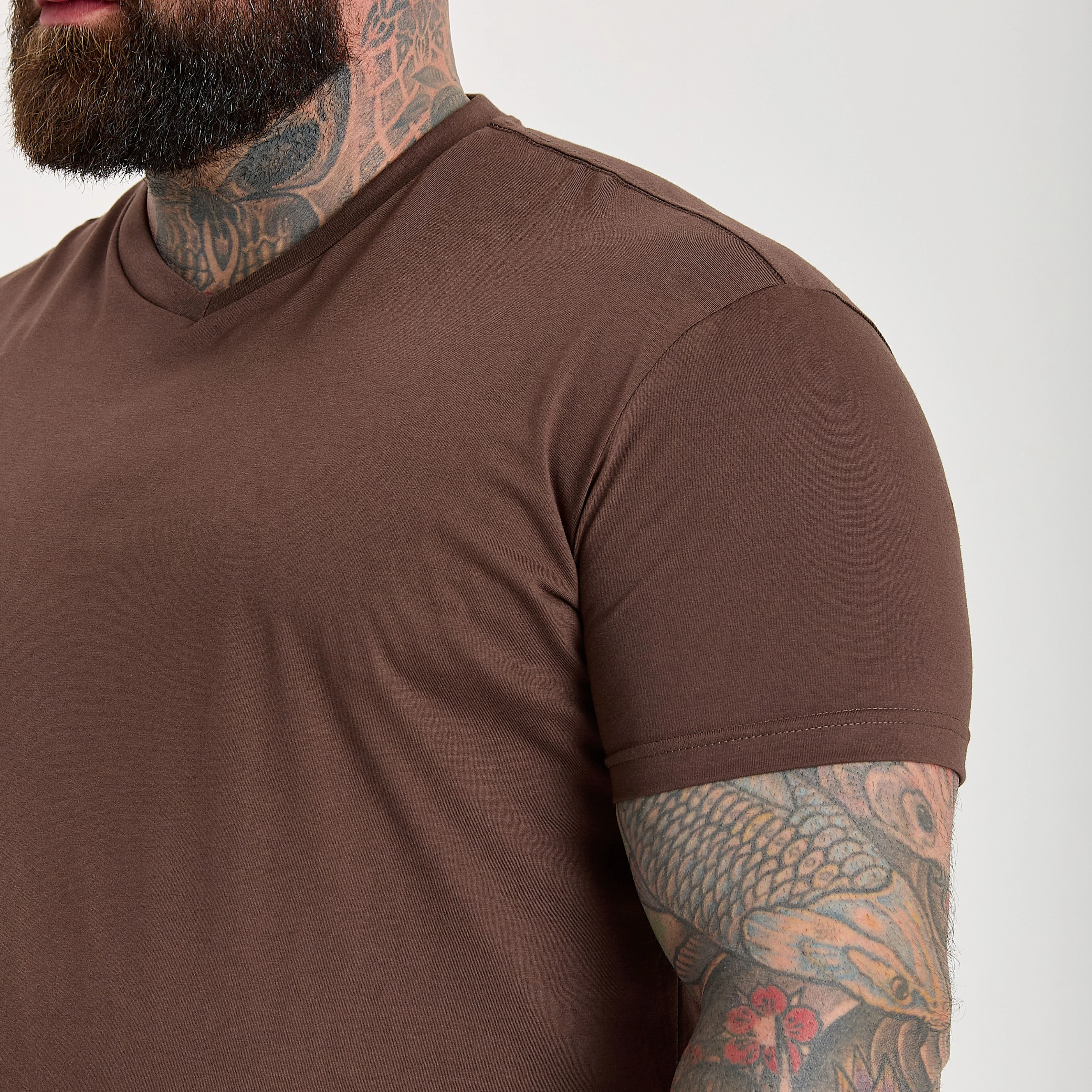 Chocolate V-Neck - Image 2