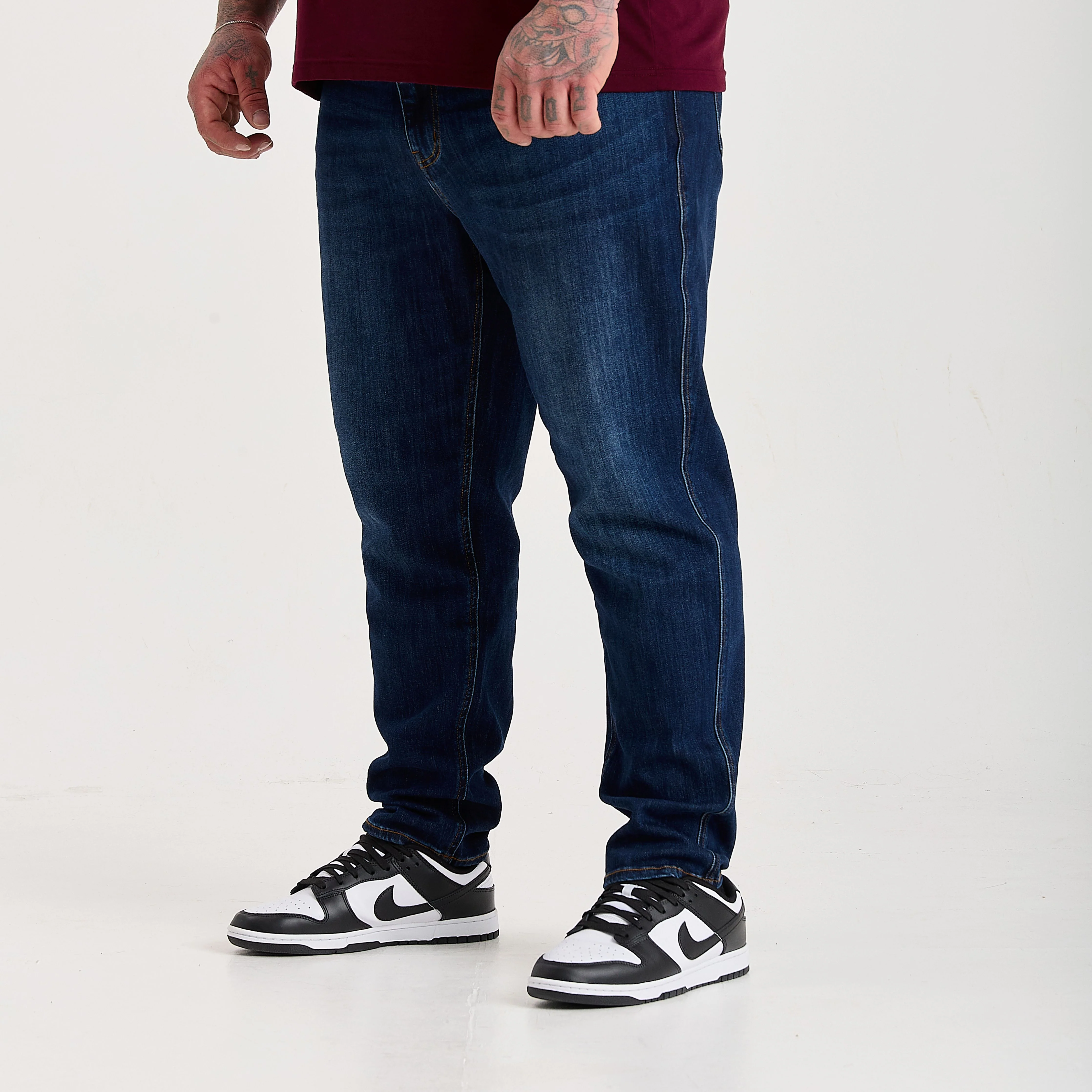 Dark Blue Comfort Jeans - Image 4