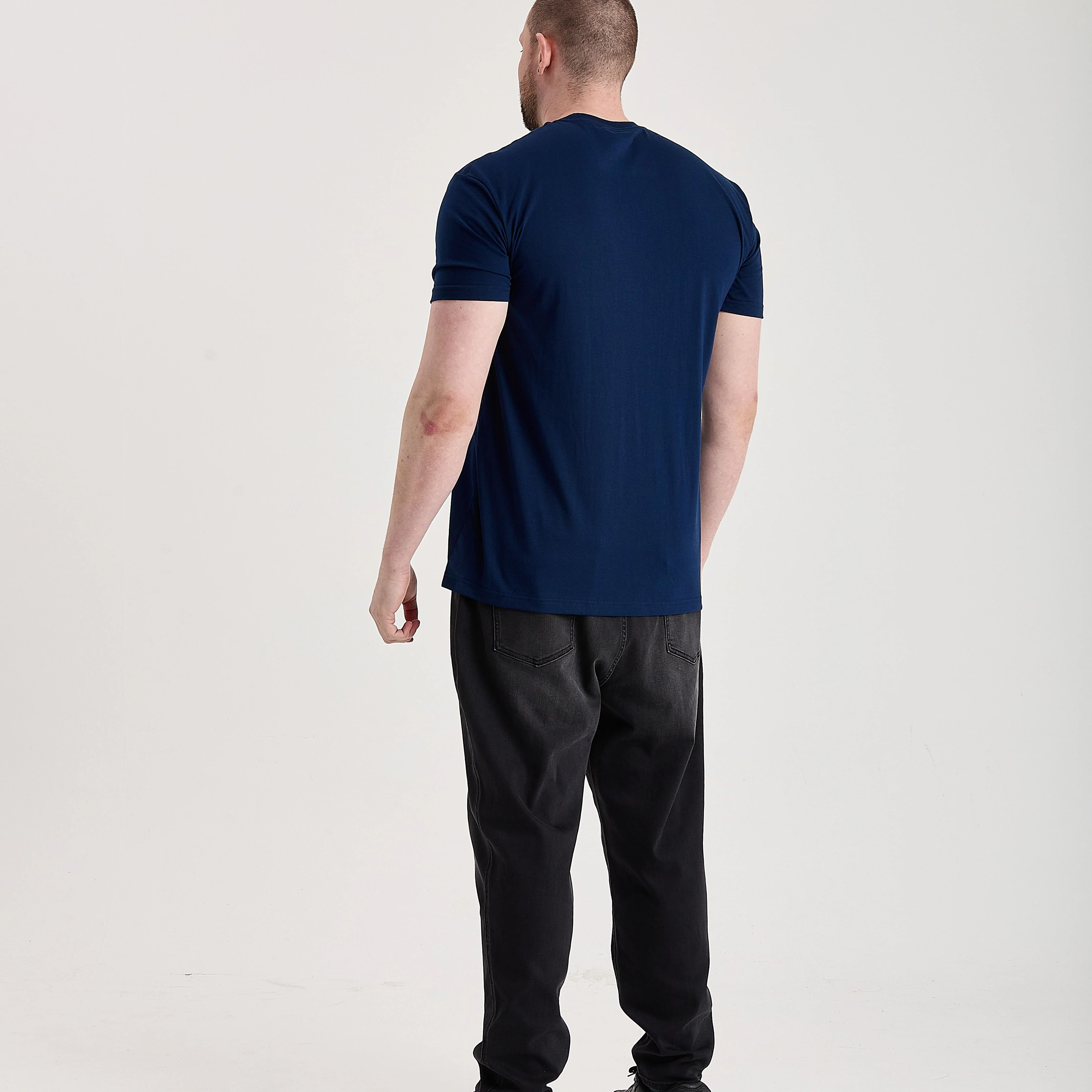 Deep Blue Crew Neck - Image 3