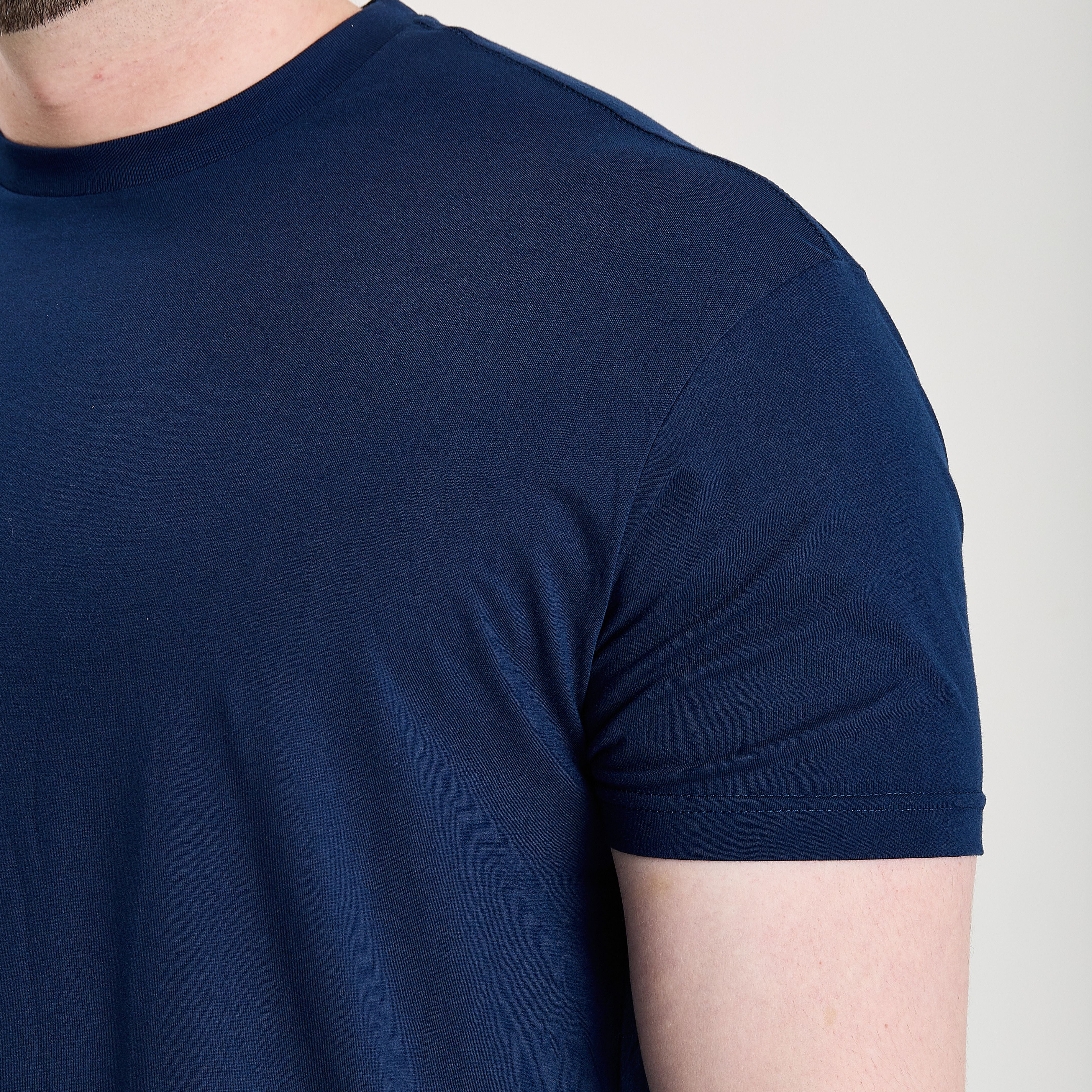 Deep Blue Crew Neck - Image 4