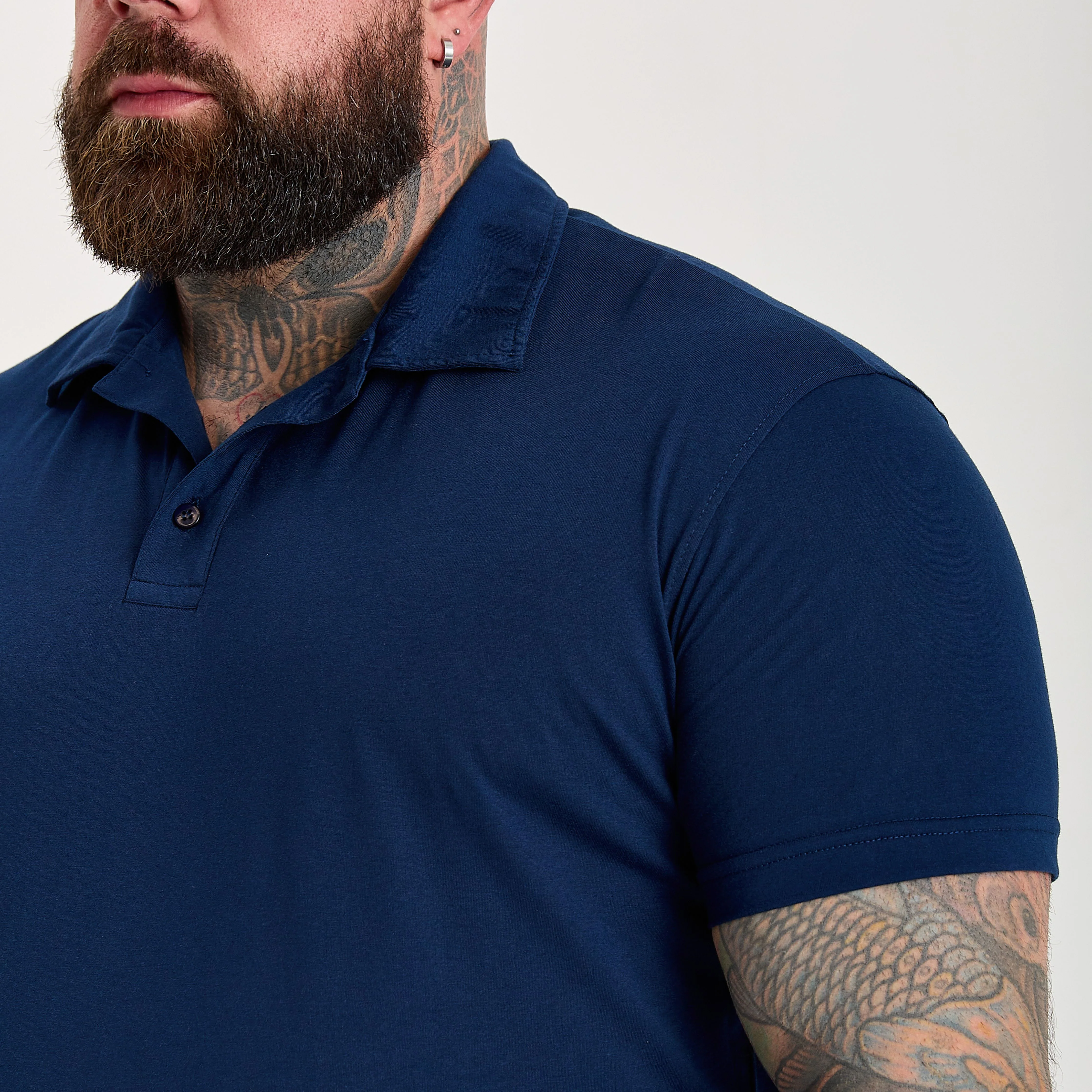 Deep Blue Polo - Image 3