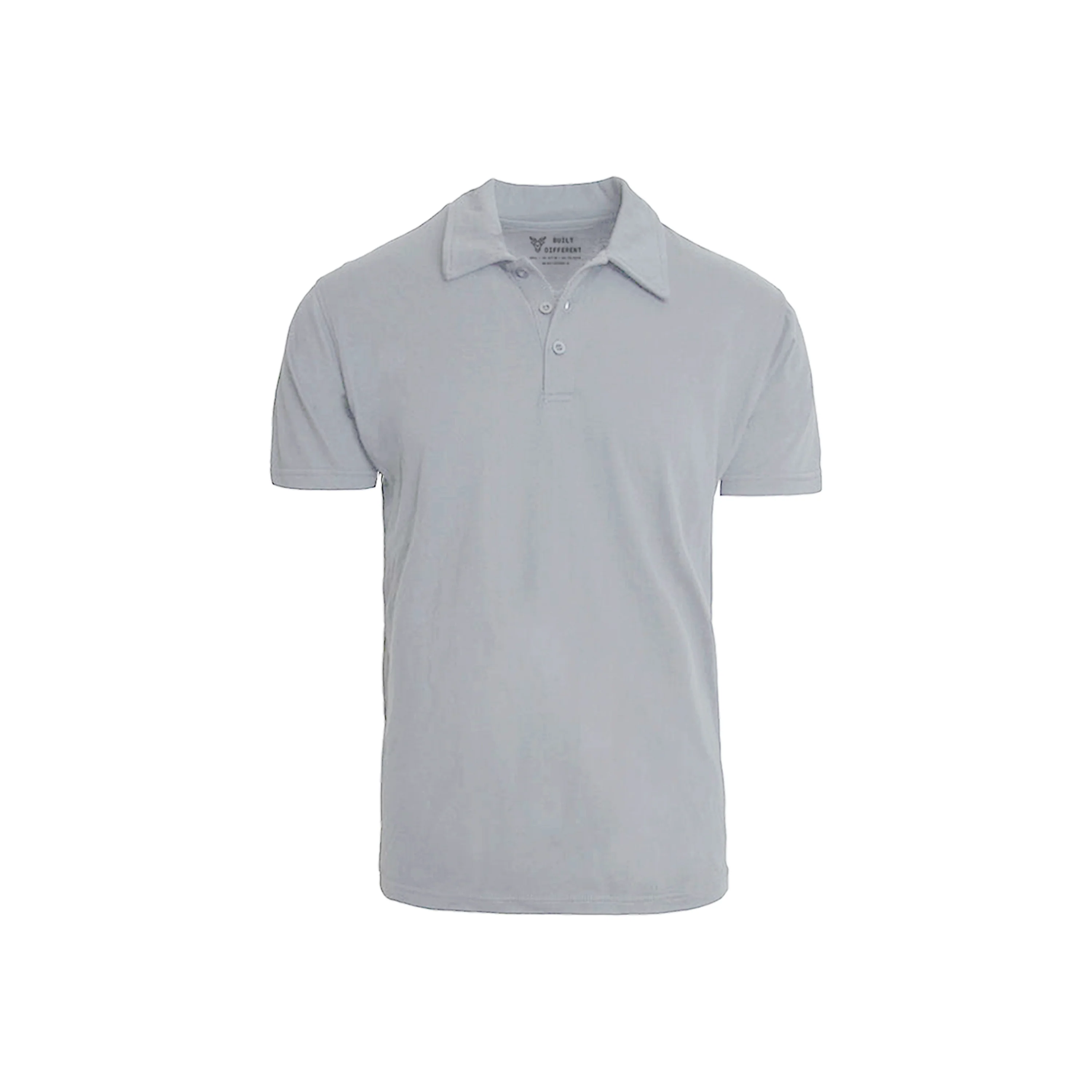 Heather Grey Polo - Image 6