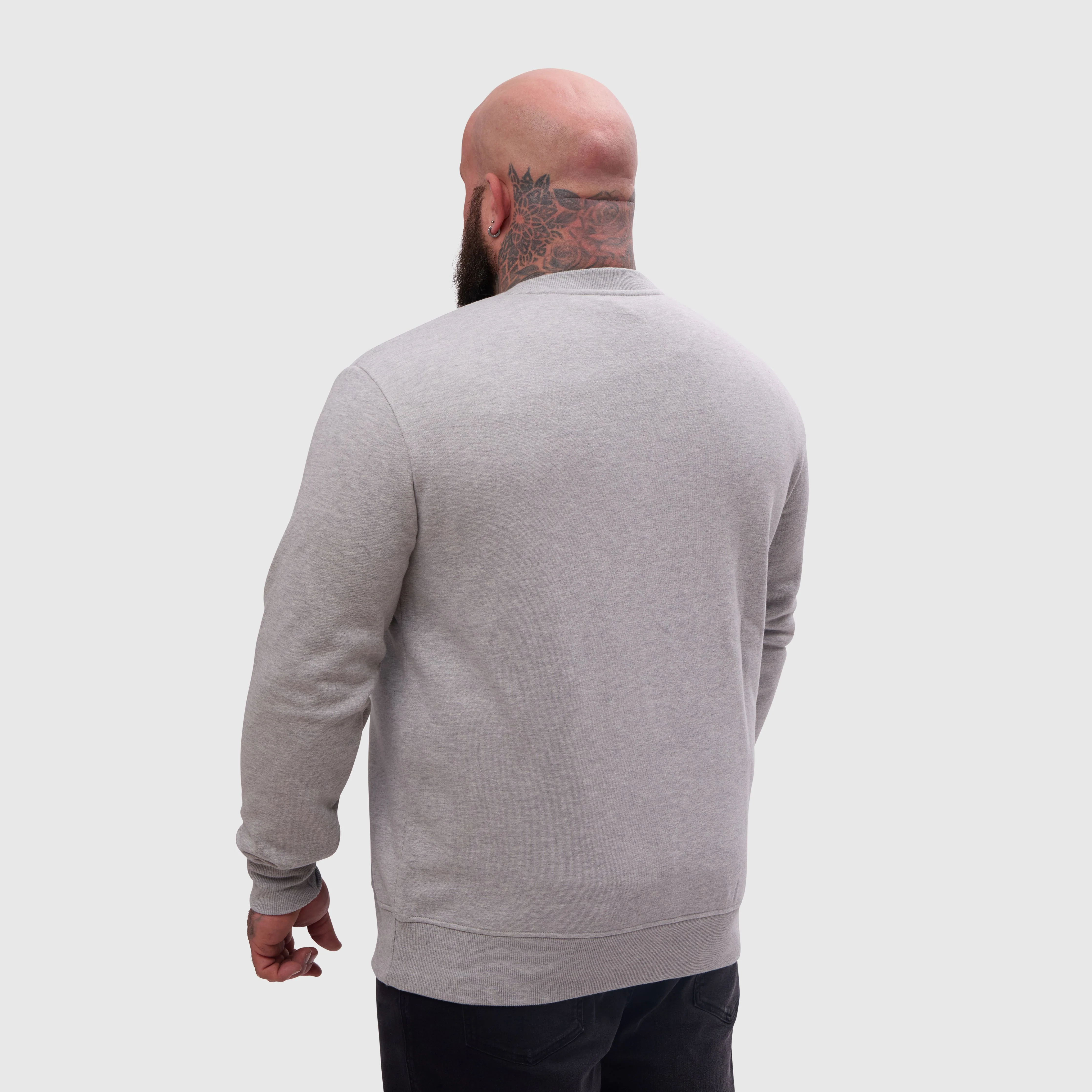 Heather Grey Sweatshirt - Image 4