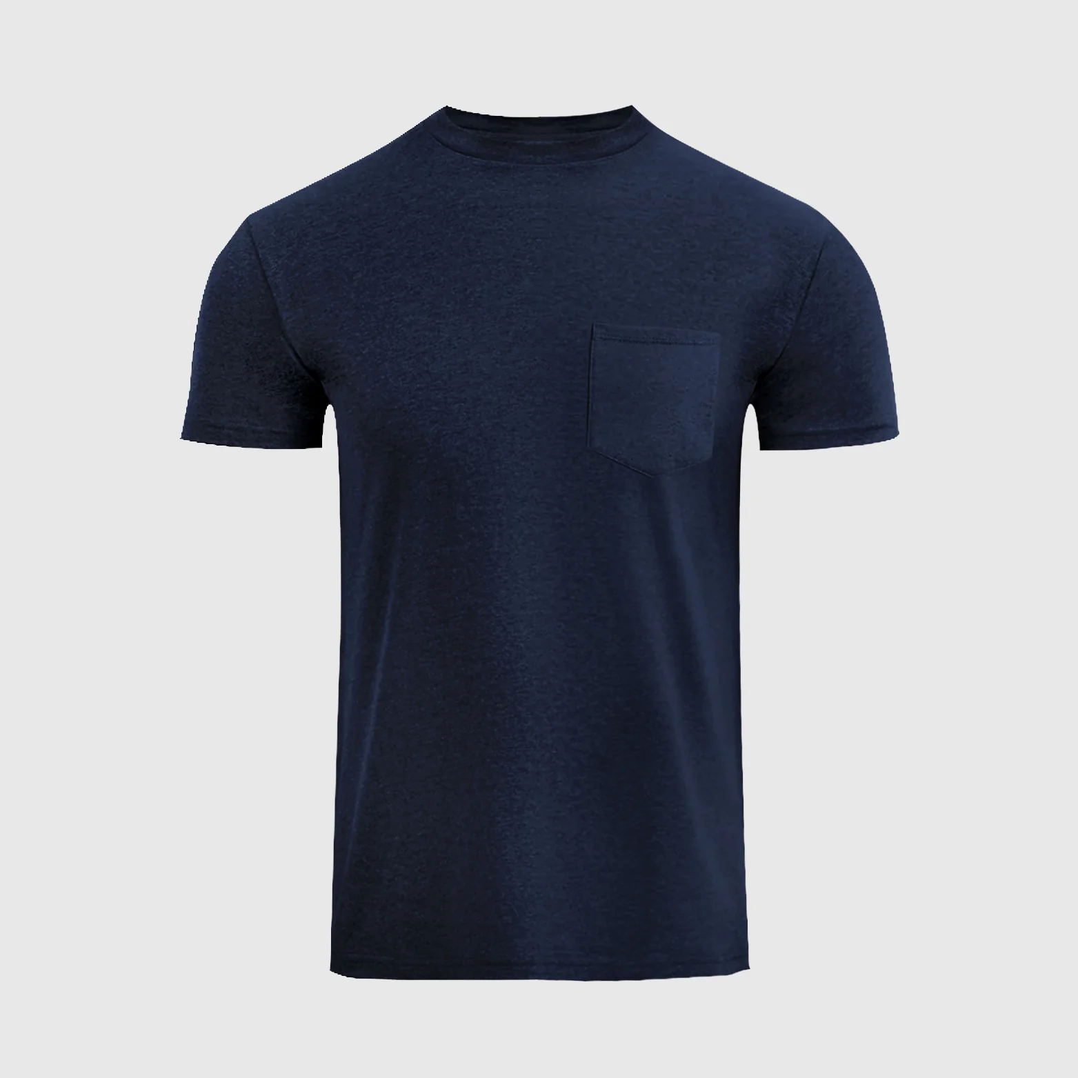 Navy Pocket Crew Neck - Image 5