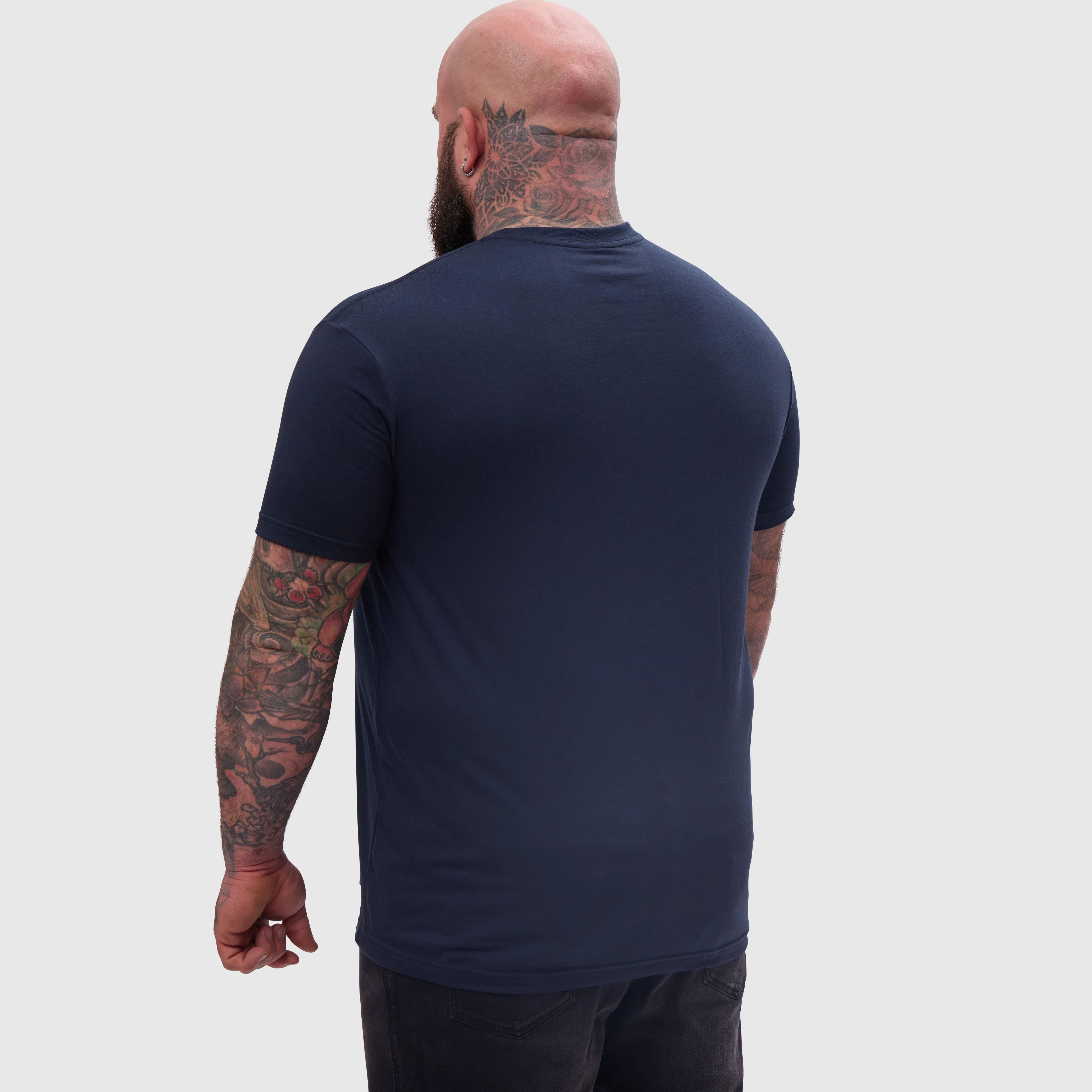 Navy Pocket Crew Neck - Image 7