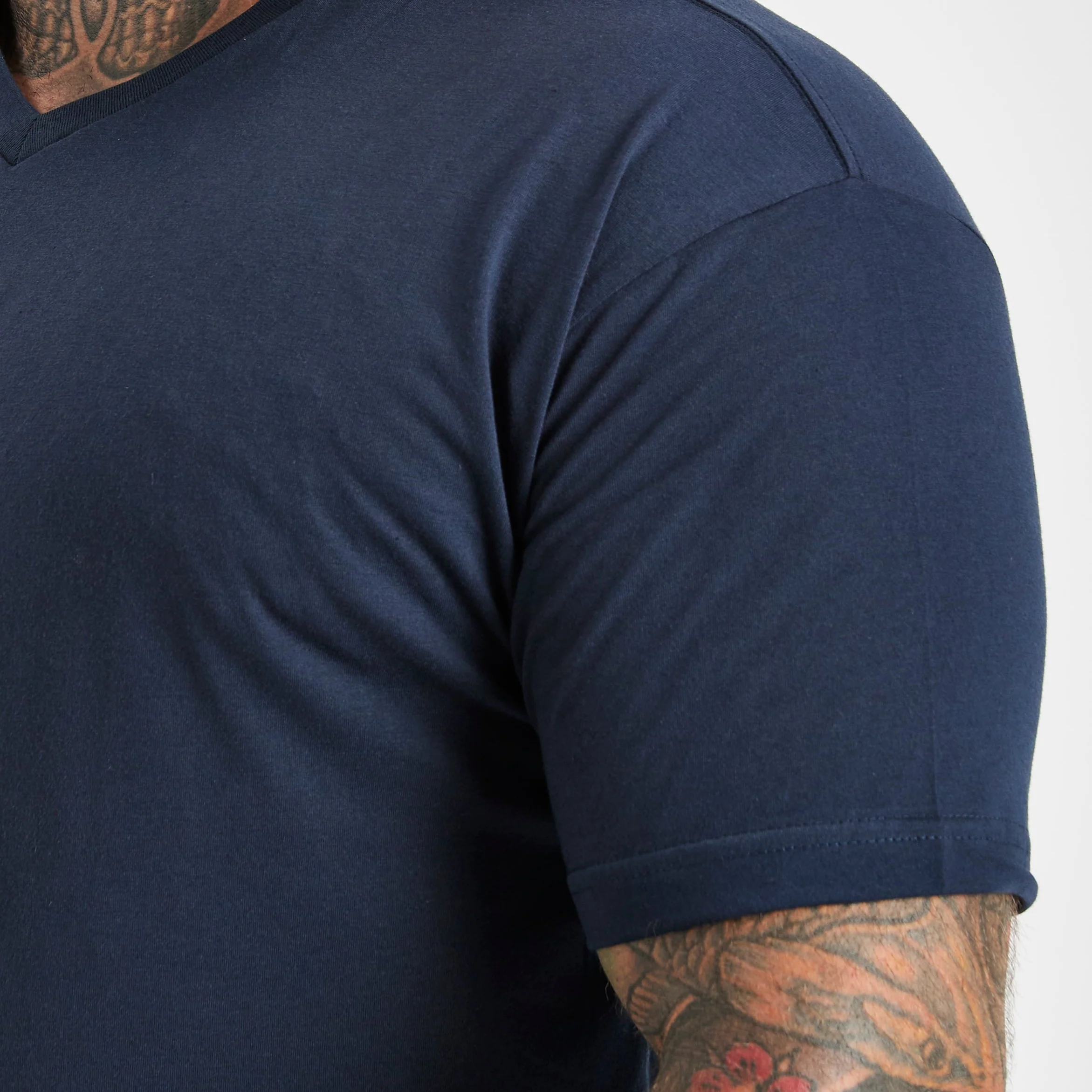 Navy V-Neck - Image 5