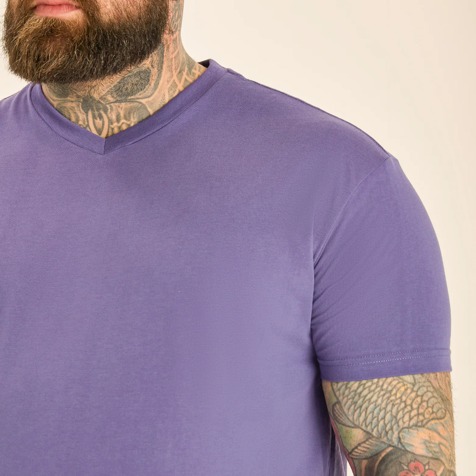 Purple V-Neck - Image 3
