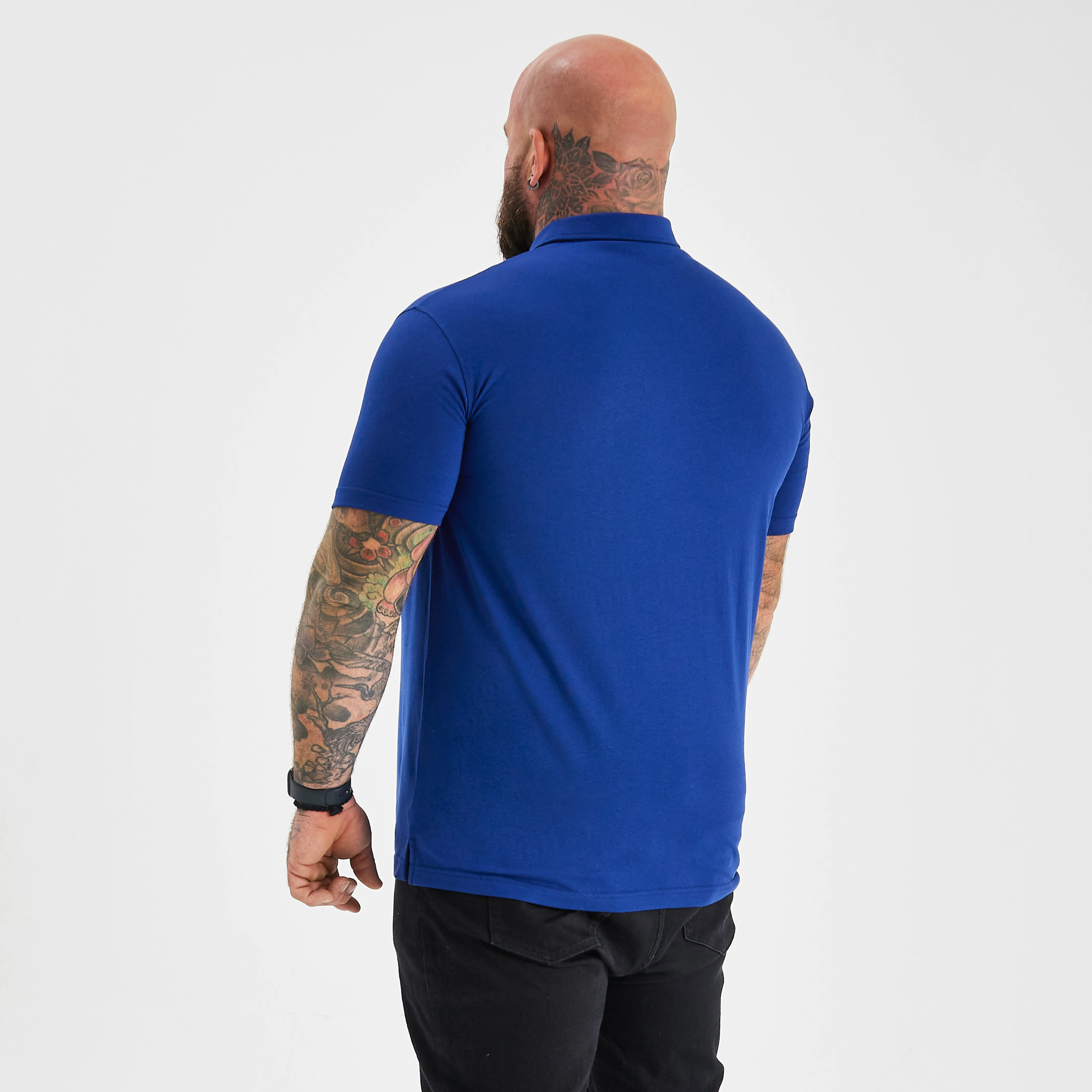 Royal Blue Polo - Image 3
