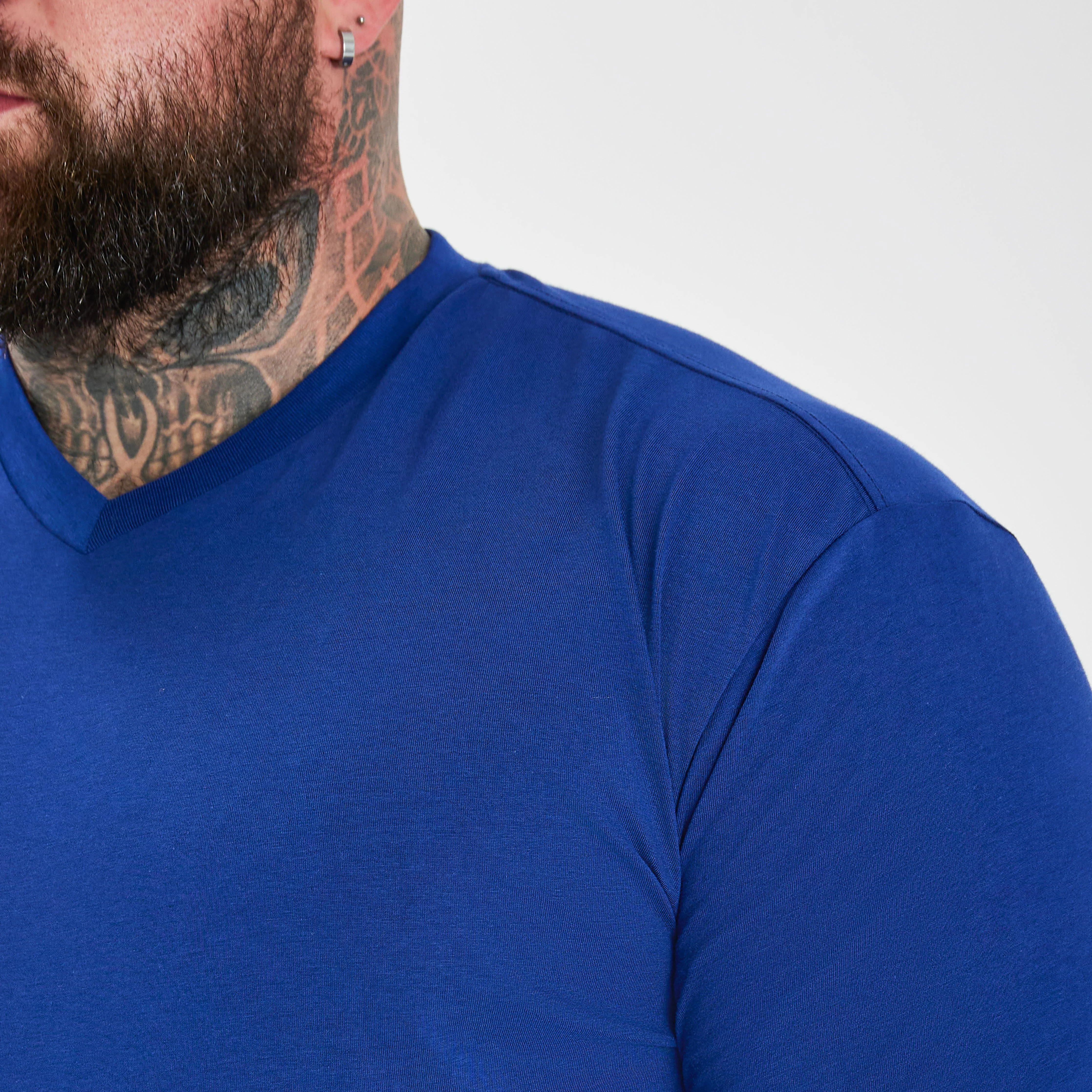 Royal Blue V-Neck - Image 4
