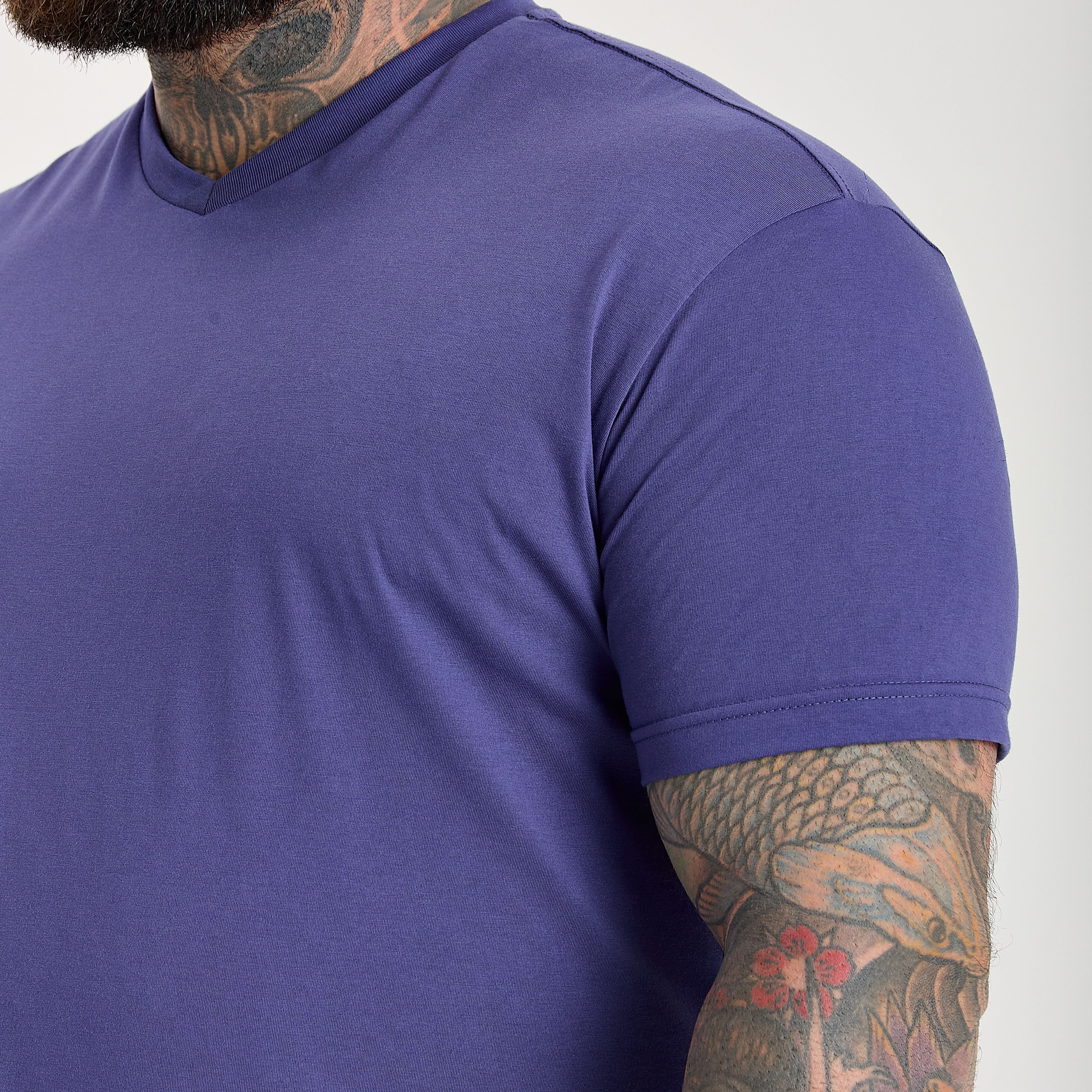 Skipper Blue V-Neck - Image 2
