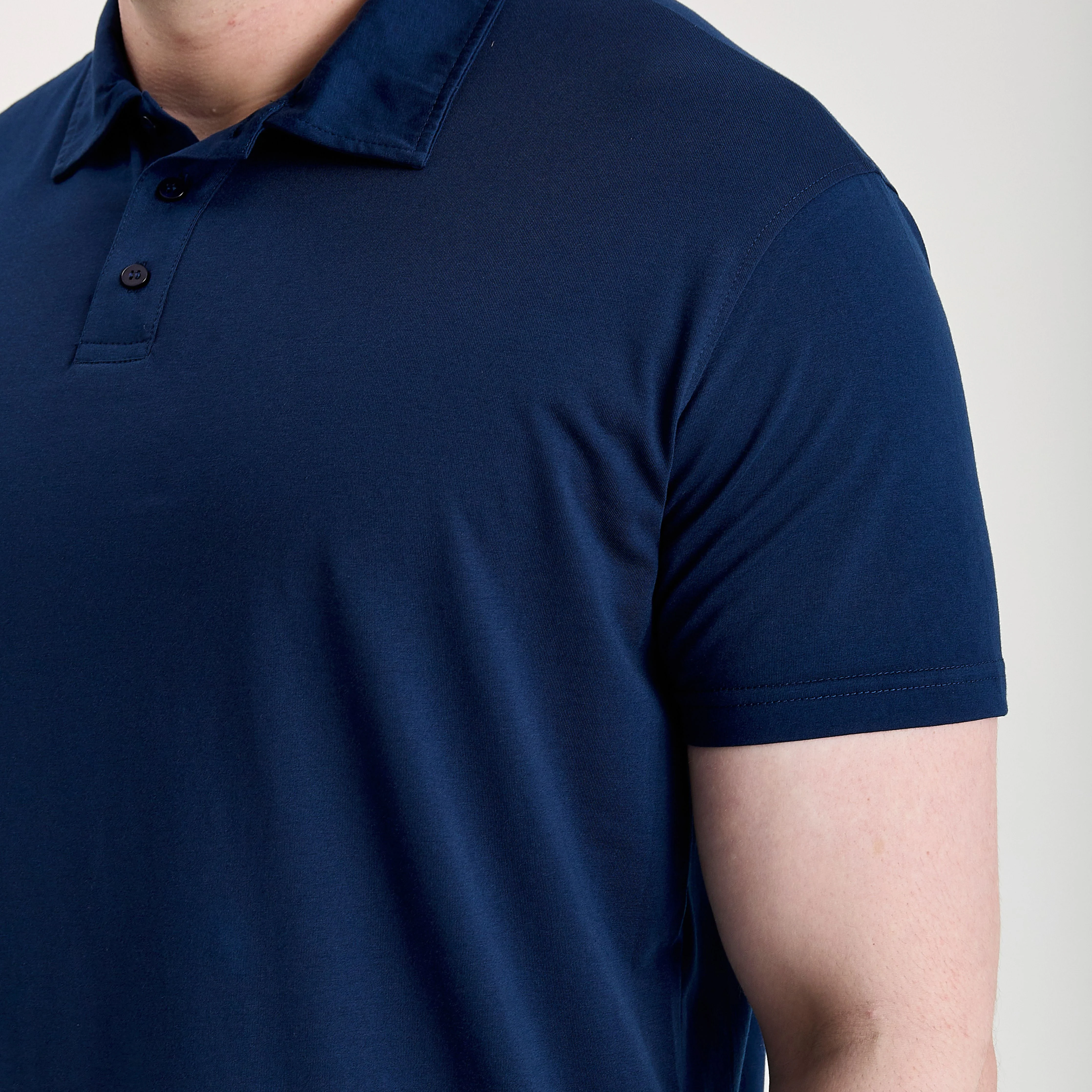 Tall Deep Blue Polo - Image 2