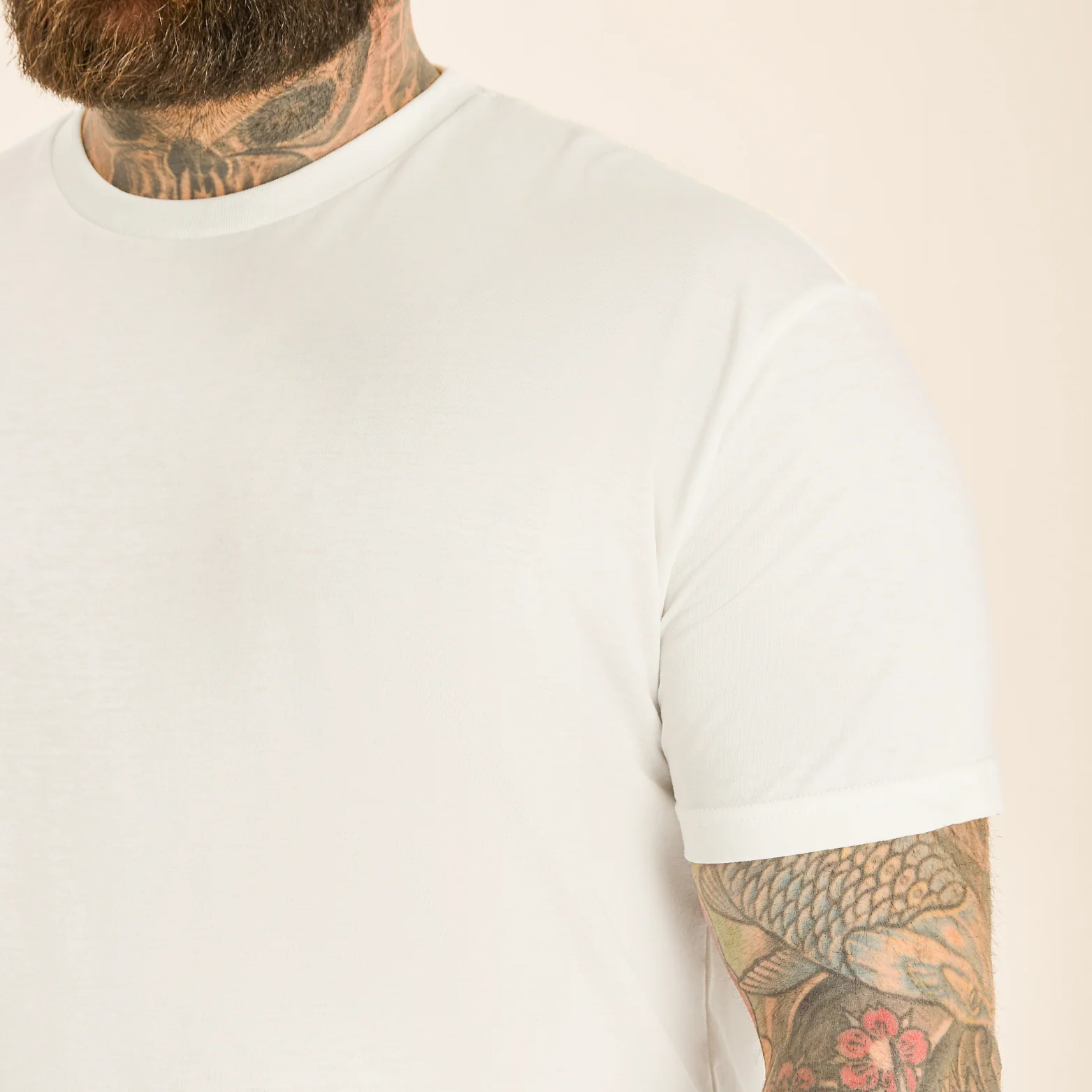 Tall Marshmallow Crew Neck - Image 2