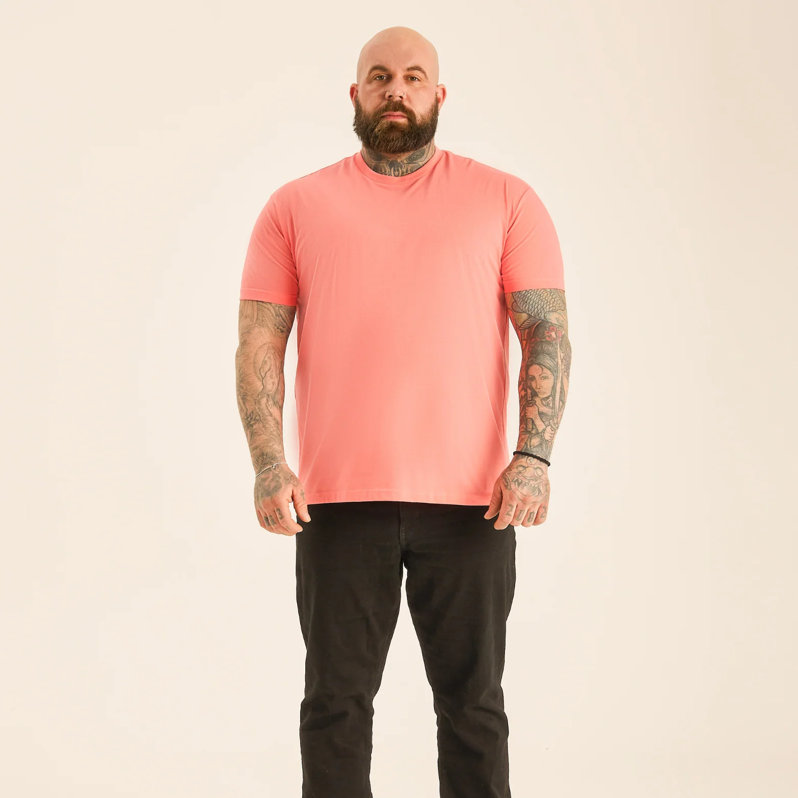Tall Peach Crew Neck - Image 4