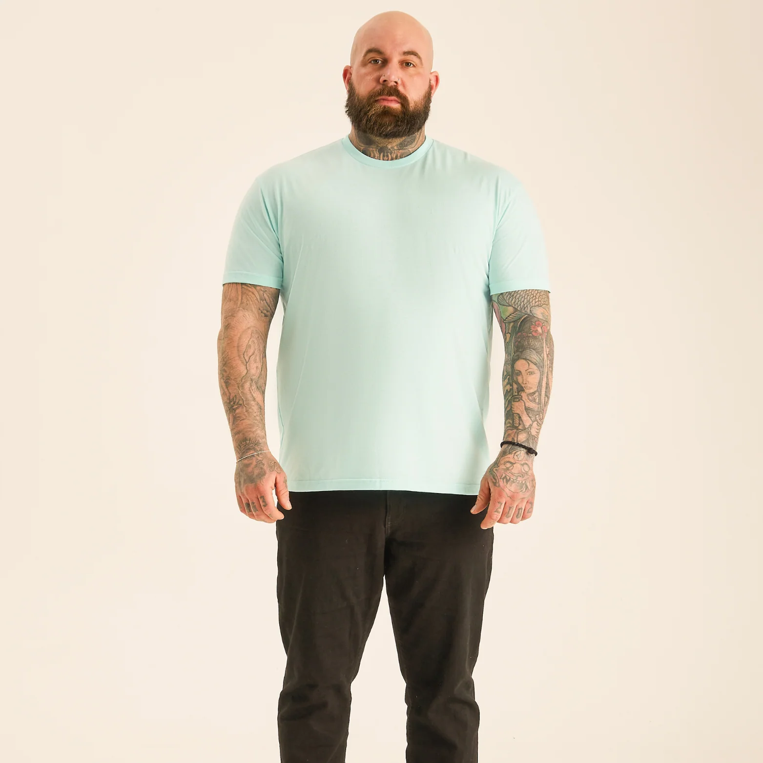 Tall River Green Crew Neck - Image 4