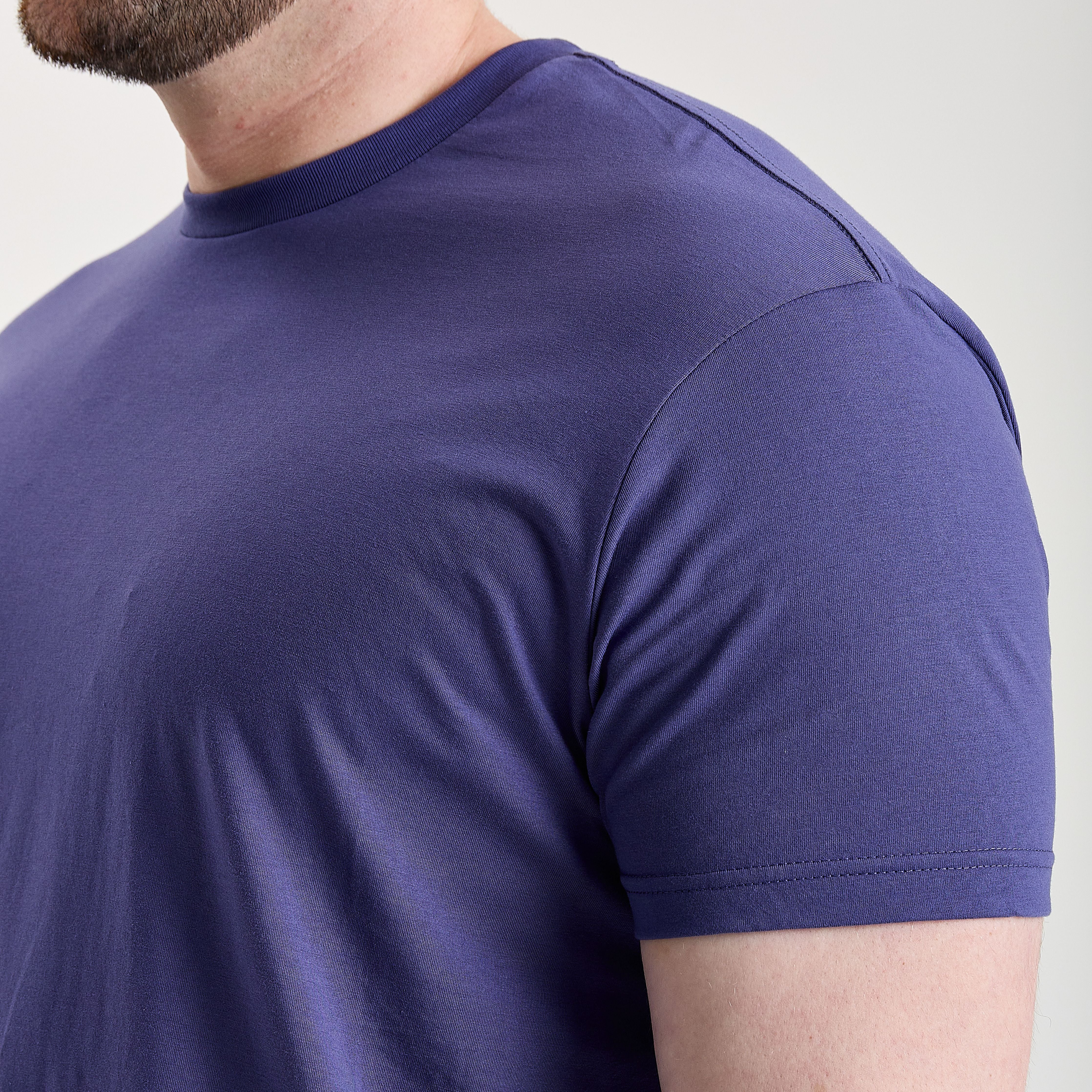 Tall Skipper Blue Crew Neck - Image 2