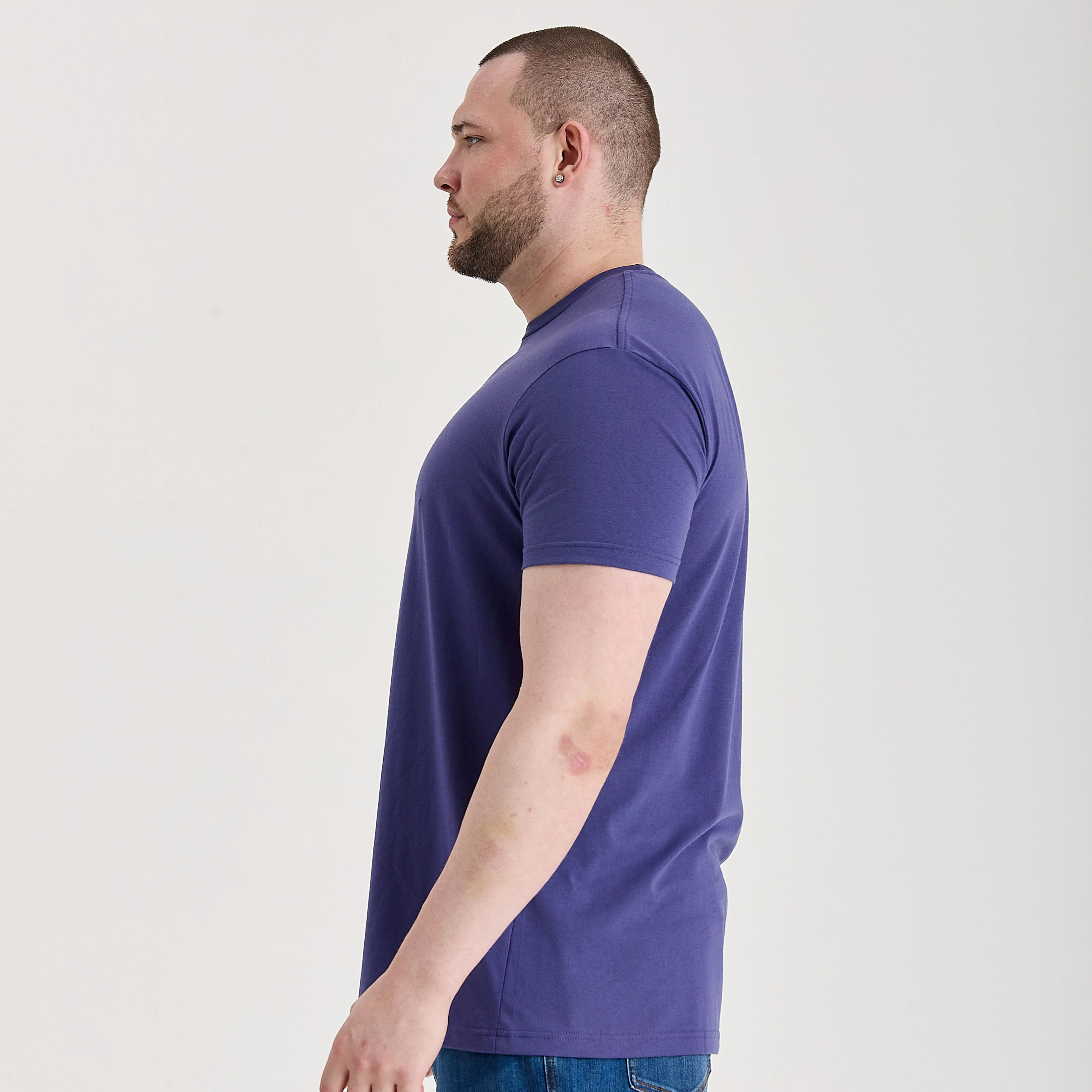 Tall Skipper Blue Crew Neck - Image 4