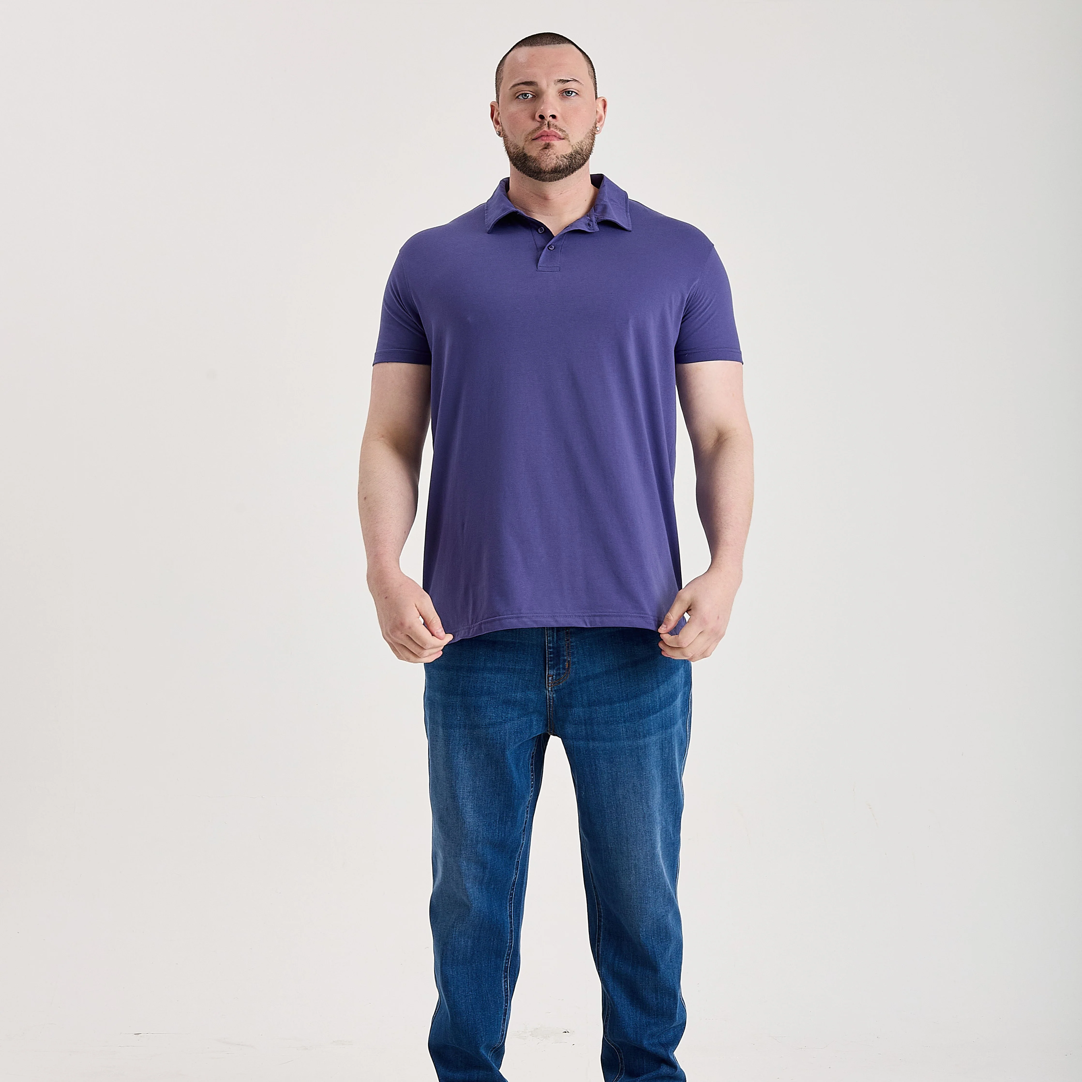Tall Skipper Blue Polo - Image 2