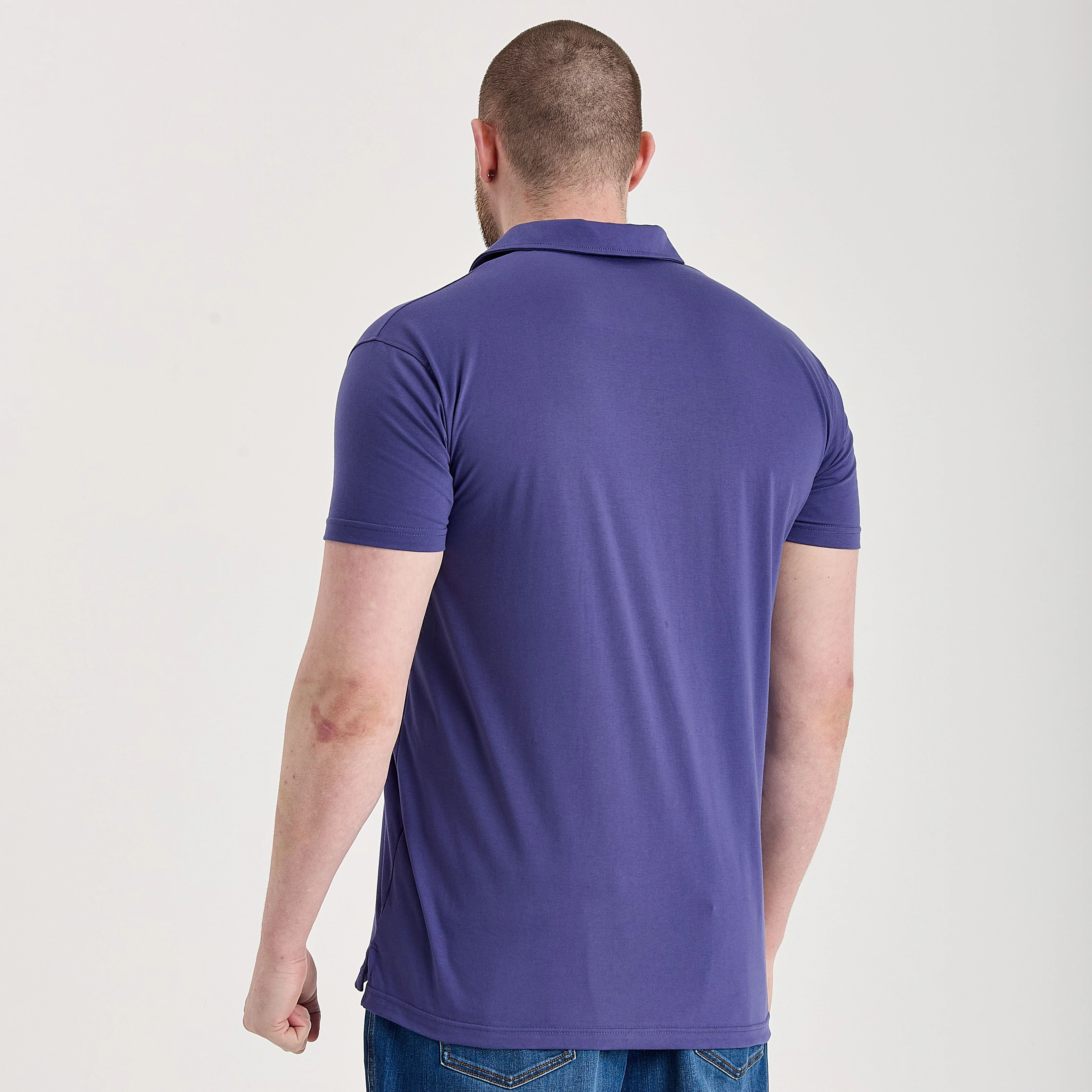 Tall Skipper Blue Polo - Image 3