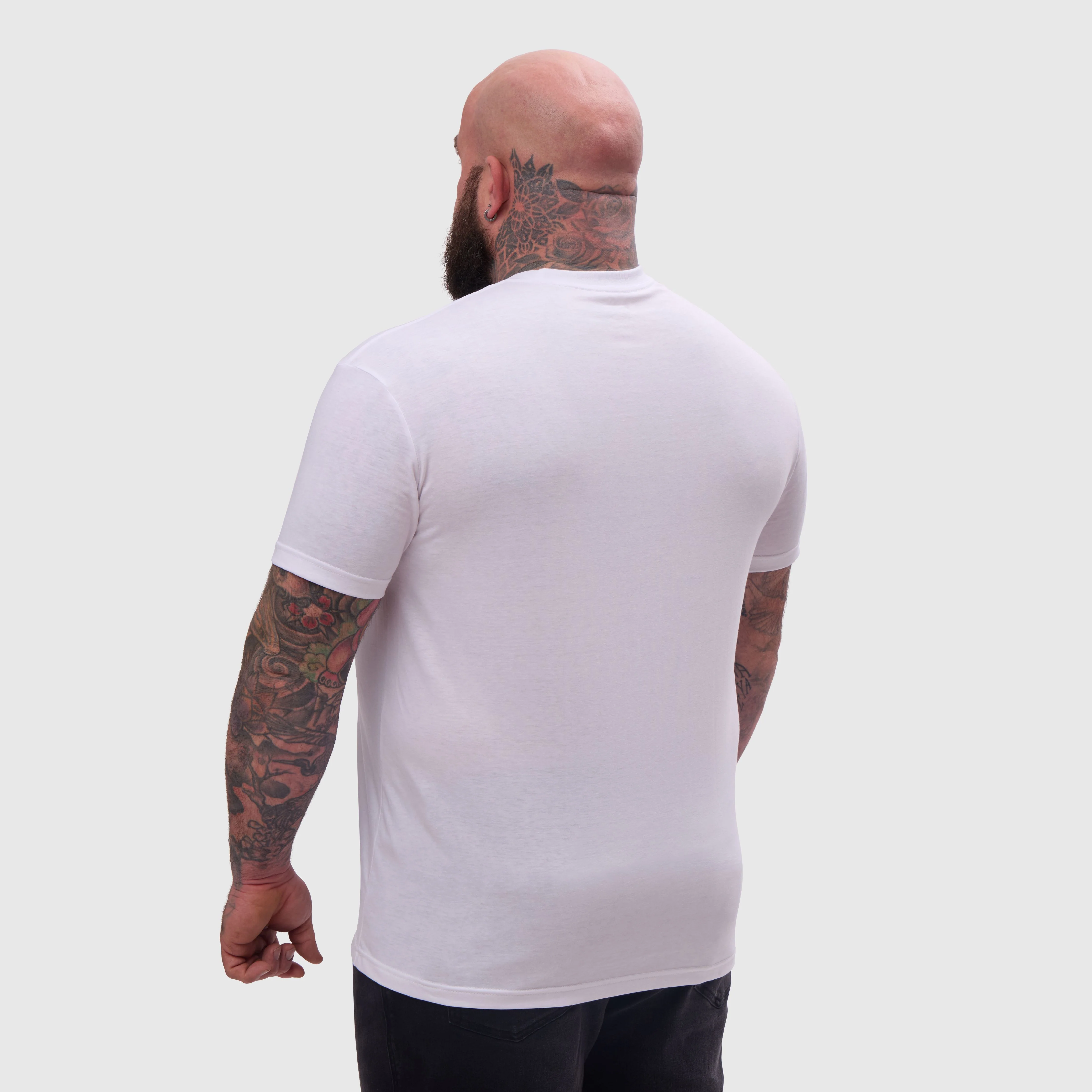 White Pocket Crew Neck - Image 5